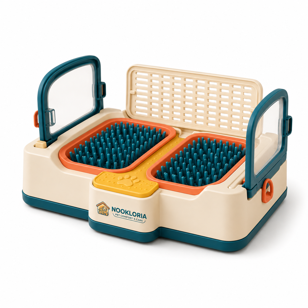 Nookloria™TidyTrail™ Paw-Cleaning Dock