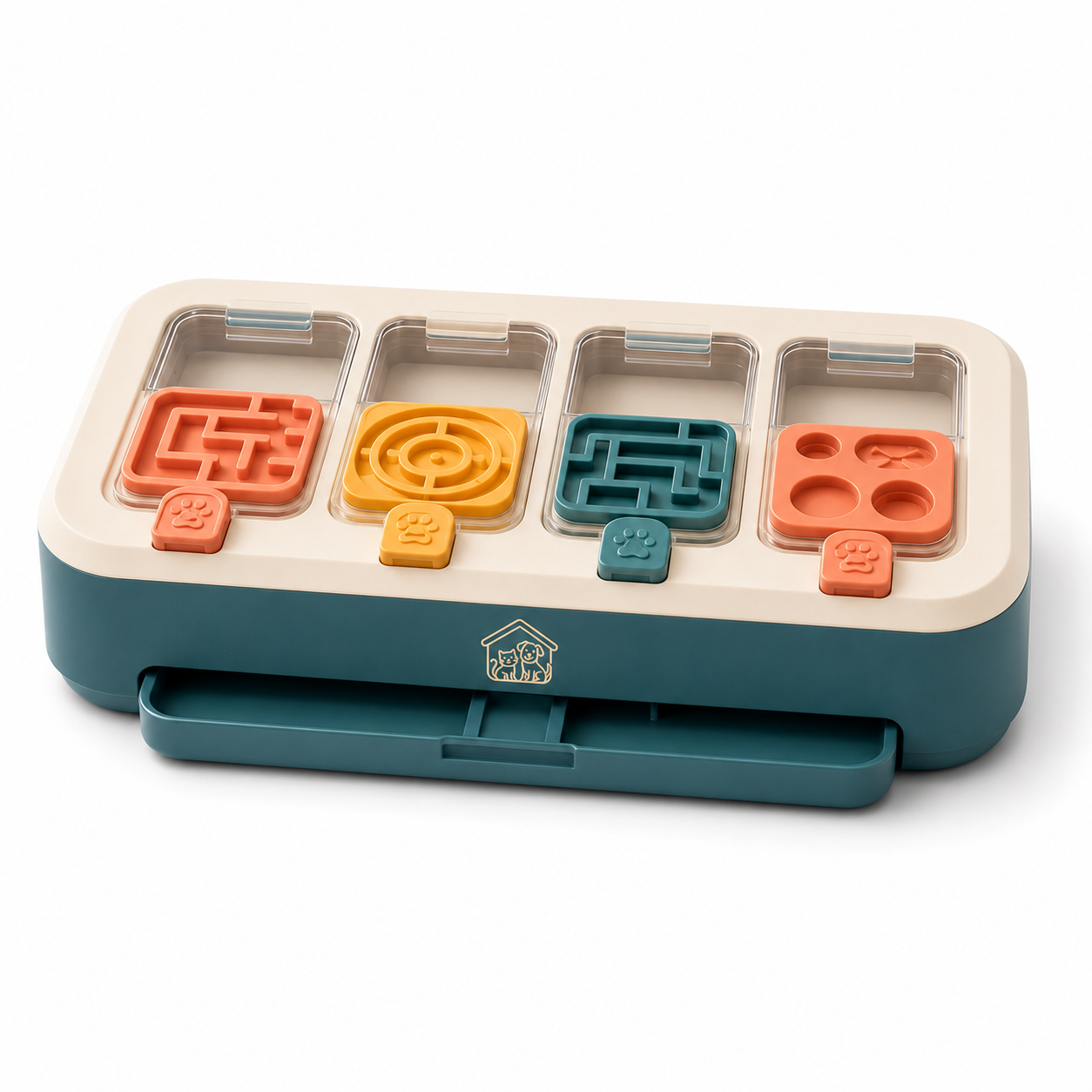 Nookloria™SnackScope™ Puzzle Feeding Console