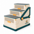 Nookloria™StepNest™ Adjustable Pet Stair Crate